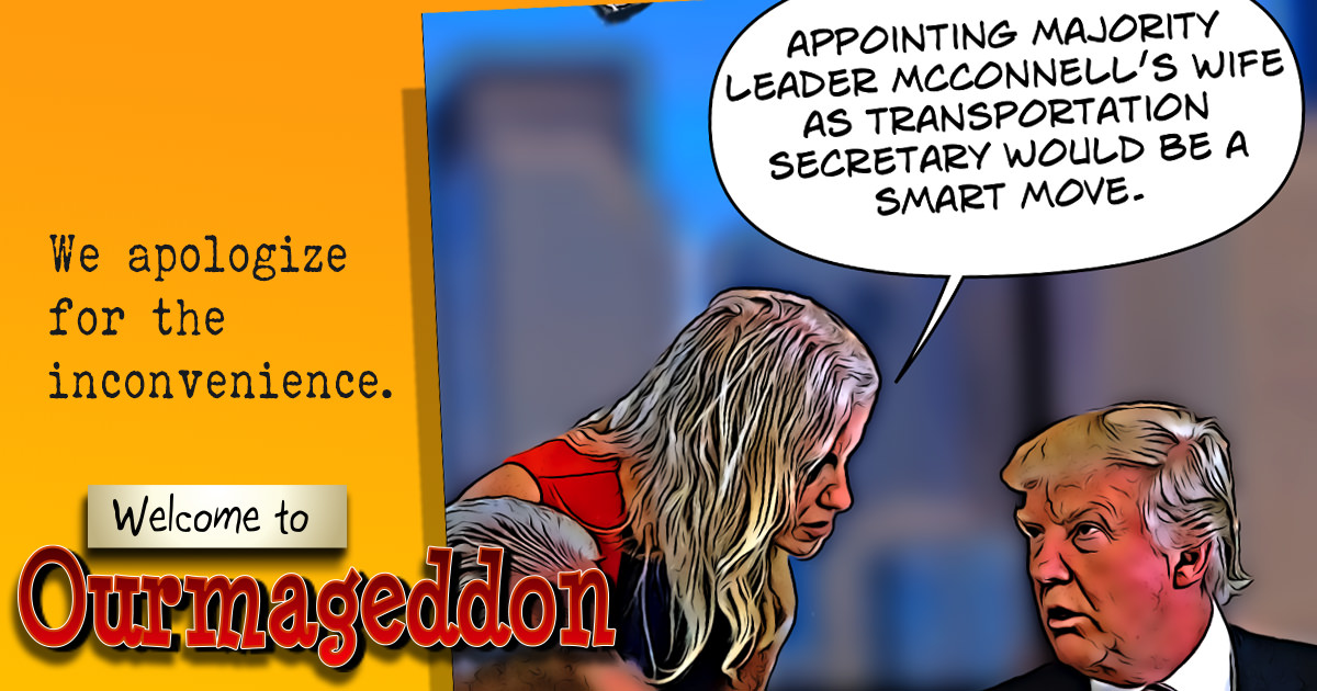 Ourmageddon #93 – The Get Me Out of the Kitchen Cabinet
