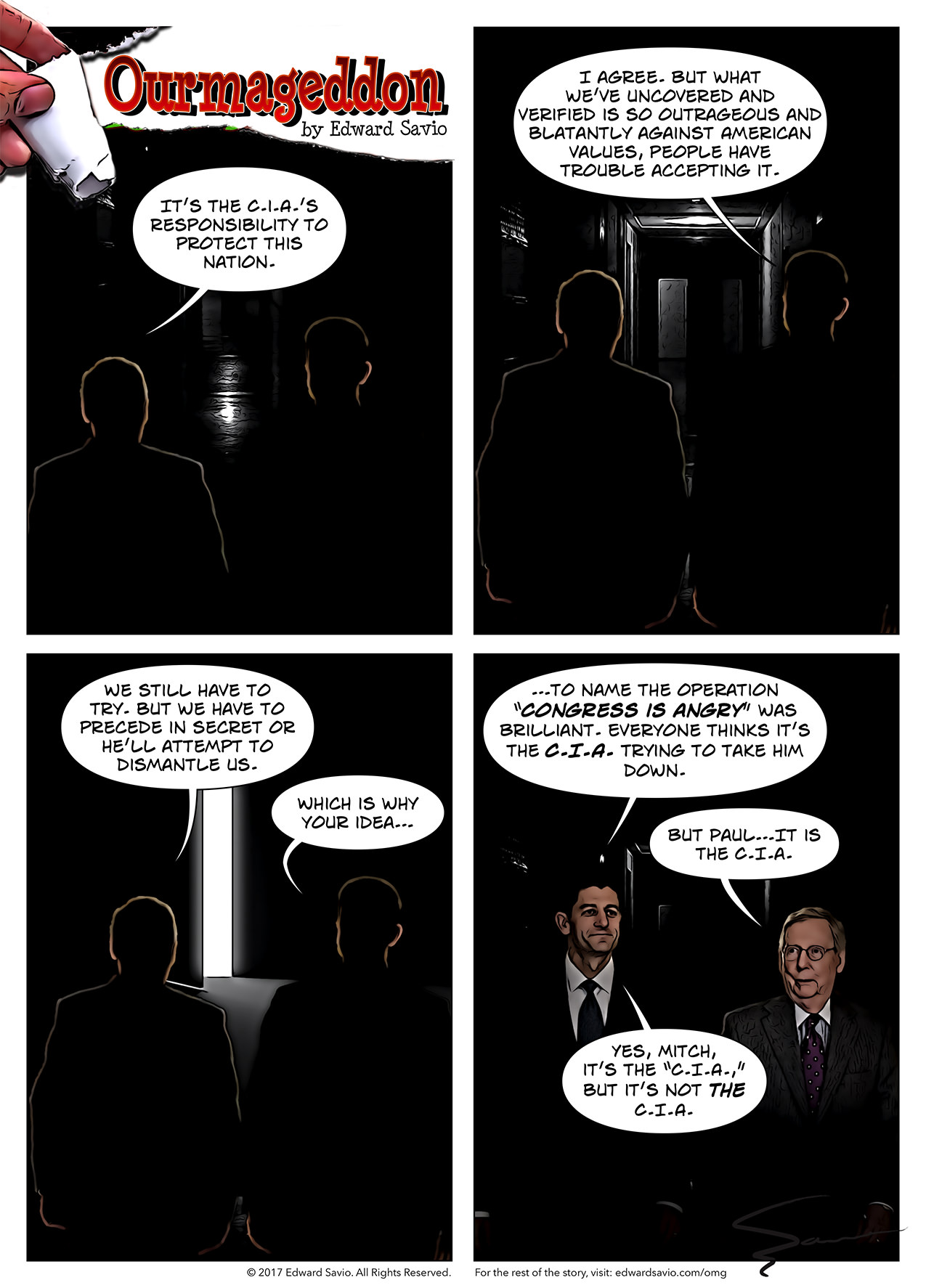 Ourmageddon #144 – The CIA Takes On Trump